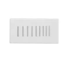 LEVITON - Timbre Zumbador de Pared Blanco Zumba-Bla Línea Cien