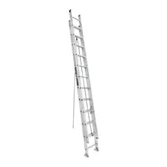 TRUPER - Escalera 6.4 m 24 P de Extensión Aluminio Antiderrapante 150 kg