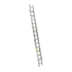 TRUPER - Escalera 7.6 m 28 P de Extensión Aluminio Antiderrapante 150 kg