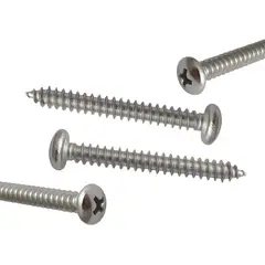 FIXSER - Tornillo Madera Pan Inoxidable 8X11/2 4U