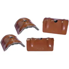 FIXSER - Arandela Curva 6.5Mm Cafe 4 Undidades