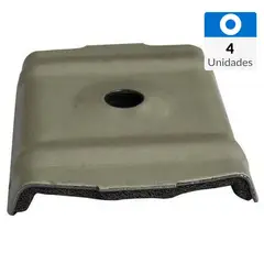 FIXSER - Capelote Cubiert 6.5 Gris 4 Undidades
