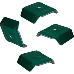 FIXSER - Capelote Cubiert 6.5 Verde 4 Undidades