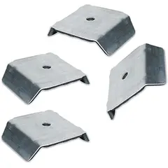FIXSER - Capelote Cubiert 6.5 Zinc 4 Undidades