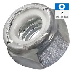 FIXSER - Tornillo Hexagonal.C/Ins Nylon M6-1.0 2U