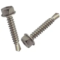 FIXSER - Tornillo Hexagonal Broca Inox 12X21/2 2U