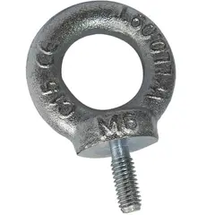 undefined - Perno Ojo Metrico Para Elevacion Sin Tuerca Zinc M16 X 35 (1U)