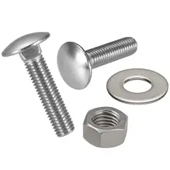 FIXSER - Carriage Inoxidable Tu+Ar 1/4X11/2 2 Unidades