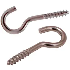 FIXSER - Cancamos Abierto Niquelado 7X21/2 2 Unidades