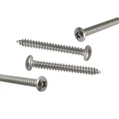 FIXSER - Tornillo Lamina Cabeza Pan Philips Inox. # 6 X 1/2" (4U)