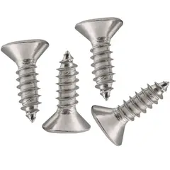 FIXSER - Tornillo Madera Cabeza Plana Ph 3 X 5/16 Plata (4U)