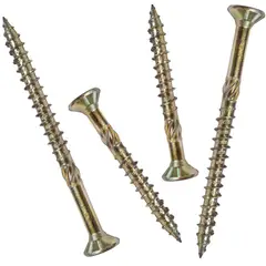 FIXSER - Tornillo Madera Cabeza Plana Fresa 8X31/4 4U