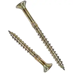 FIXSER - Tornillo Madera Cabeza Plana Fresa 8X51/2 2U