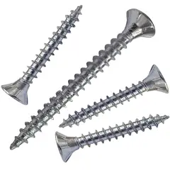 FIXSER - Tornillo Aglomerado Zinc 9X4 4 Undidades