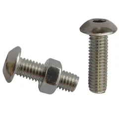 FIXSER - Estufa+Tuerca Inoxidable M4X25Mm 2 Unidades