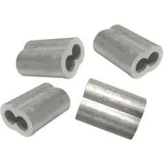 FIXSER - Ajuste Cable Aluminio 1/8 4 Unidades