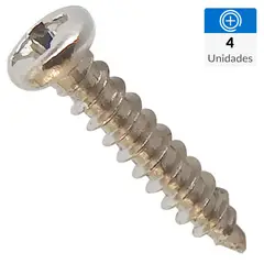FIXSER - Mini Tornillo C/Pan M1.5 X 5 Mm 4 Unidades