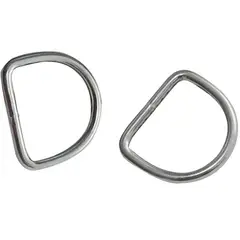FIXSER - Media Argolla Pulg Pulg Zinc 4X30 2 Undidades
