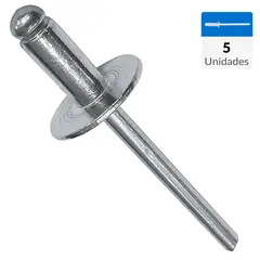 FIXSER - Remache Tipo Pop Ala Ancha M4.8X30 5U