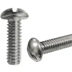 FIXSER - Tornillo Estufa Cilindrica Inoxidable 1/4X11/2 2 Unidades