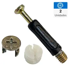 FIXSER - Kit Conector Minifix L32 mm 2U