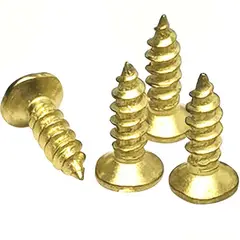 FIXSER - Tornillo Madera Cabeza Plana Ph 3 X 5/16 Oro (4U)