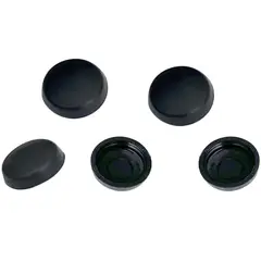 FIXSER - Tapa Tornillo Pvc. Negrox 14.5mm 5 Unidades