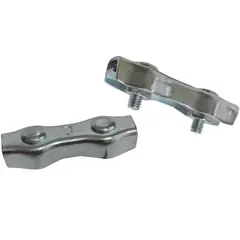 FIXSER - Abrazadera Cable Duplex 2X37mm 2 Unidades