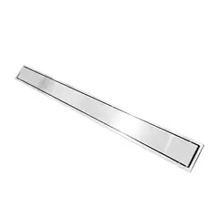 CCOL - Rejilla Rectangular Piso Invisible 100cmx10cm 2 Acero 304