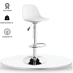 EKONOMODO COLOMBIA - Silla Bar Fragua 40X79X40 Blanco