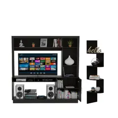 RTA DESIGN - Combo Sala Emile Rack de TV + Repisa