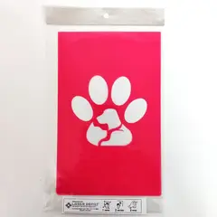 LASER DEPOT - Stencil Plantilla Pata 21X14 cm
