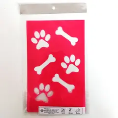 LASER DEPOT - Stencil Plantilla Hueso 21X14 cm