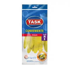 TASK - Guante Doméstico Cocina Talla M X4 Unidades