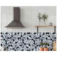 CORONA - Mosaico Antartico Gris Cu 30x30 Cm L