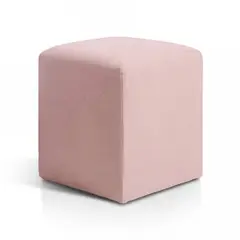 BANZAY - Puff Butaco Auxiliar Individual Rosa