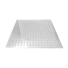 CCOL - Regadera Ducha Acero U 16Pulgadas 40X40Cm Cuadrada