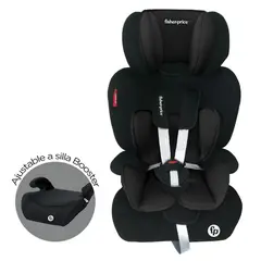 FISHER PRICE - Silla Carro Bebé Unix Gr +1,2,3 Negro