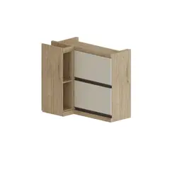 BERTOLINI - Gabinete Cocina Mdp 48x87 2 Puertas 2 Nichos Arena