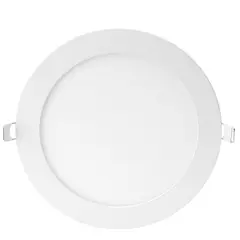 PHILIPS - Panel LED Redondo de Incrustar 12w Luz Fría Certificado