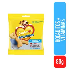 CANAMOR - Snack Perro Bocaditos Original x80g