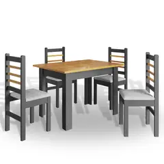 MUEBLES 2020 - Comedor Ventura 4 Puestos 78X84X114