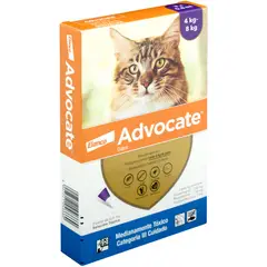 ADVOCATE - Antiparasitario Para Gato 08ml X3 Und