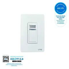 VTA PLUS - Interruptor Sencillo Inteligente + Sensor De Movimiento