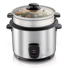 IMUSA - Olla Arrocera Imusa, 5 Tazas, 1L, Acero Inoxidable