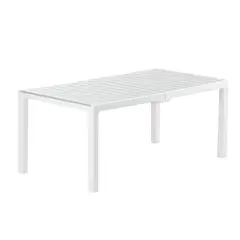 MQ - Mesa Plástica Rectangular 181X90 cm Madeira Silver