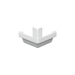 AMERIMAX HOME PRODUC - Ángulo para Canaleta Exterior Tradicional Blanco de 12.70 cm