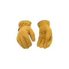 KINCO INTERNATIONAL - Guantes de Cuero Kinco L con Pulgar Keystone y Puño de Fácil Colocación