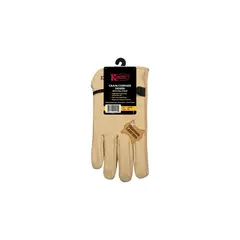 KINCO INTERNATIONAL - Guantes de Cuero Kinco XL con Pulgar Keystone y Puño con Cierre de Cinta