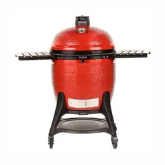 KAMADO JOE - Parrilla de Cerámica con Carro Color Rojo 0.55 M2